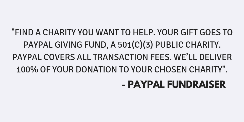 Donate via Paypal to NGOs