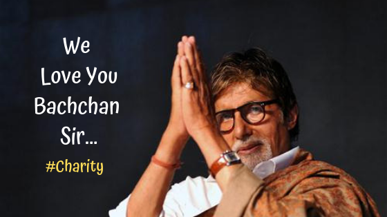 Amitabh Bachchan Charity Work Will Make You Fall in Love With Him