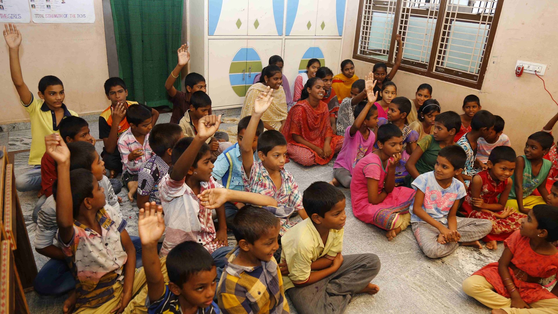 Children's Library JoyHome Orphanage by SERUDS Kurnool