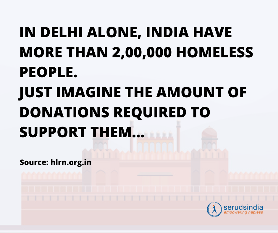 Best NGOs in Delhi - Homeless people in NCR