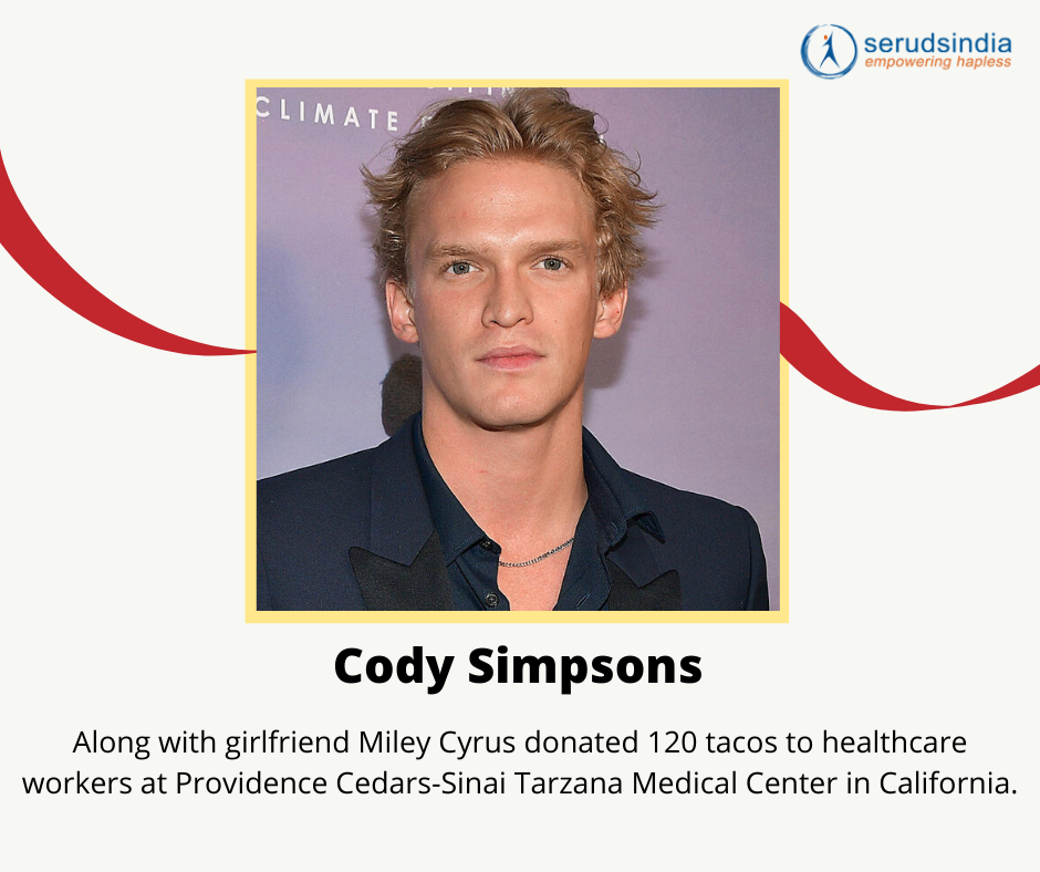 Cody Simpsons Donations to Coronavirus
