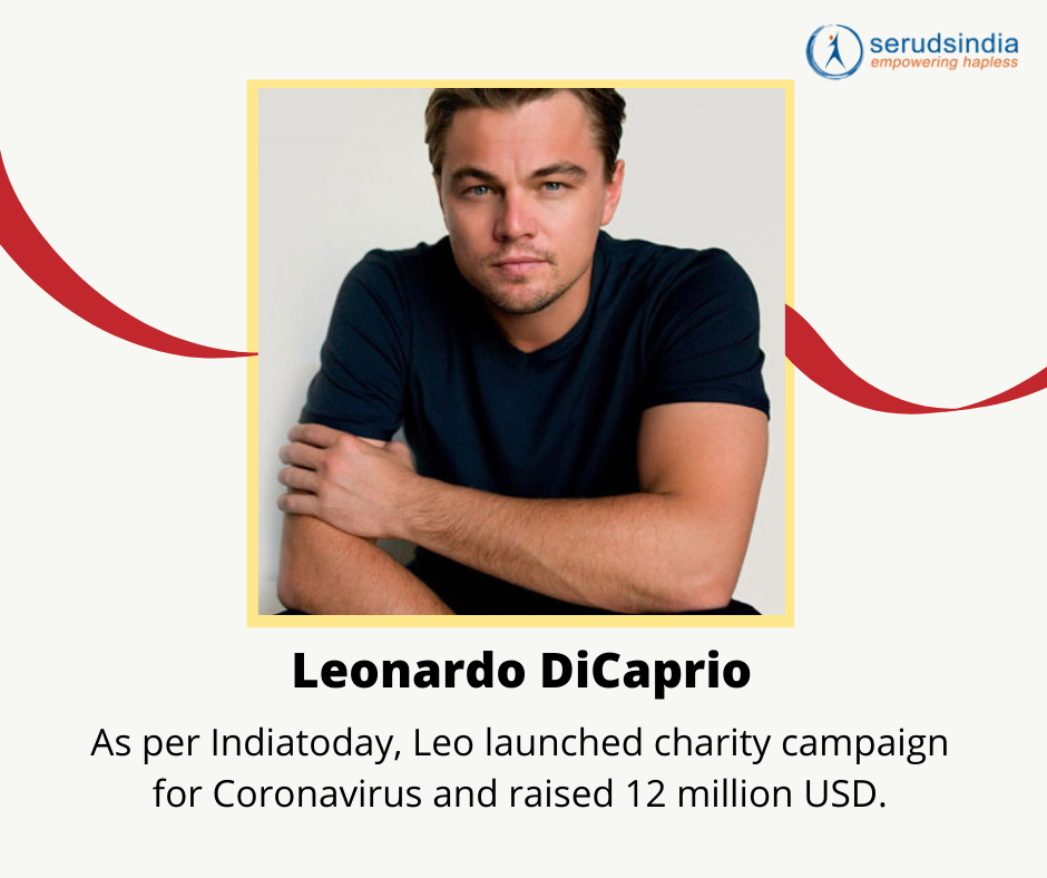 Leonardo DiCaprio Donations to Coronavirus