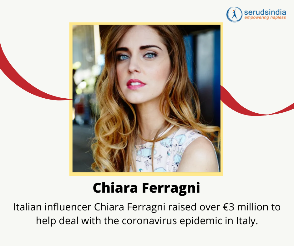 Chiara Ferragni Donations for Coronavirus