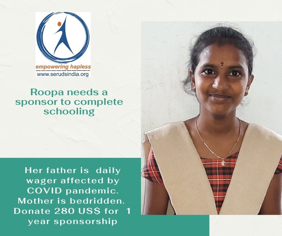 Sponsor-Child-Education of Roopa