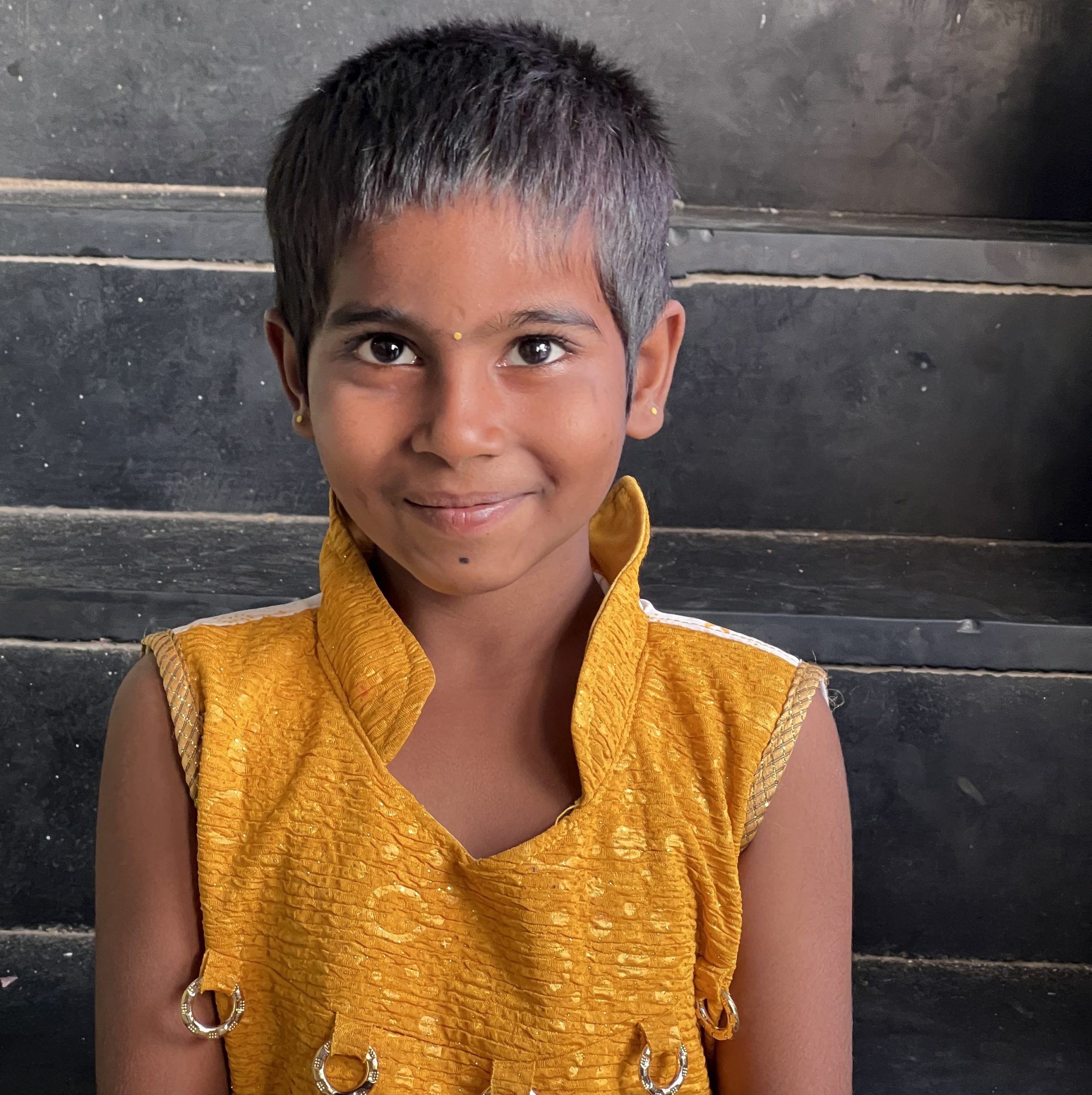 Sponsor Girl Child in India Telugu Manisha in SERUDS Orphanage. She's 8 years old, studying in 3rd class. Father is an alcoholic and abandoned the family; mother who is working was unable to send children to school. Donate for education and save income tax u/s 80g