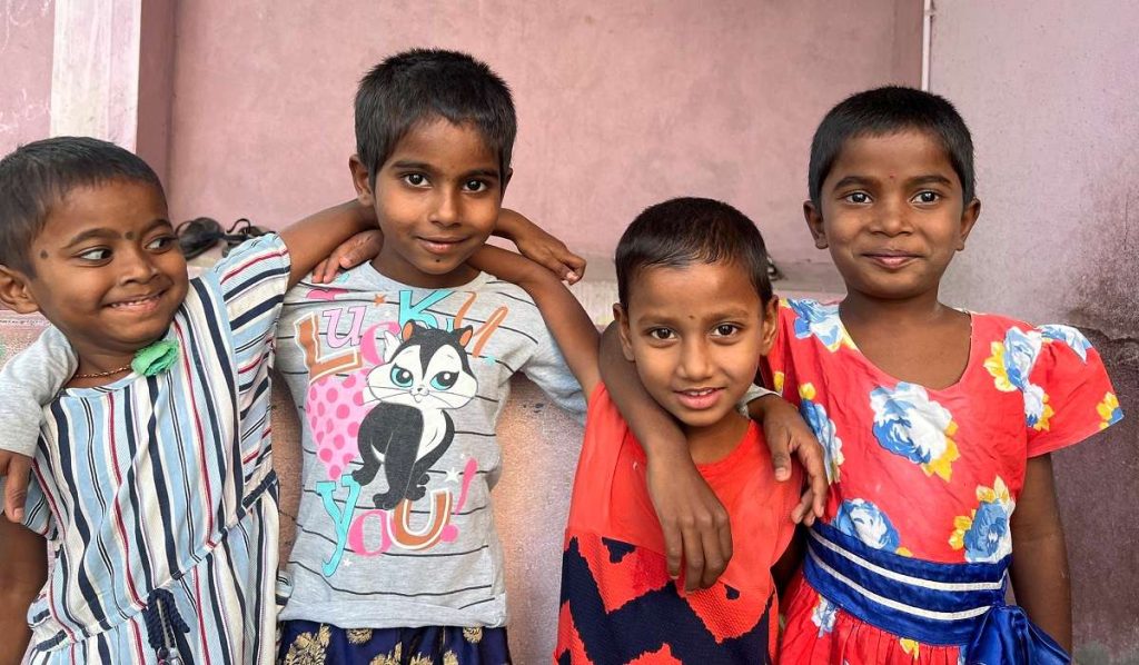 Children in Seruds Orphanage India