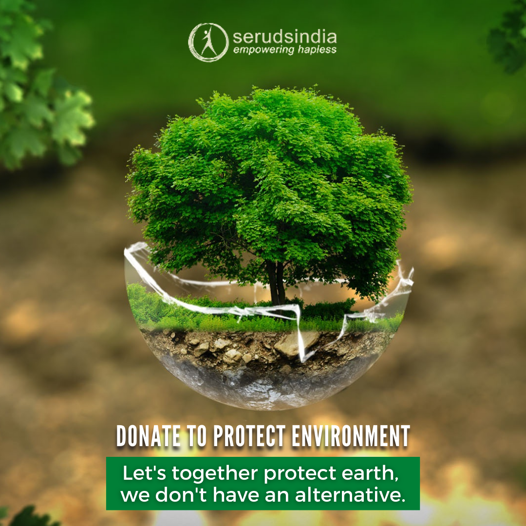 Donate to Save the Environment Best Charity in India SERUDS India